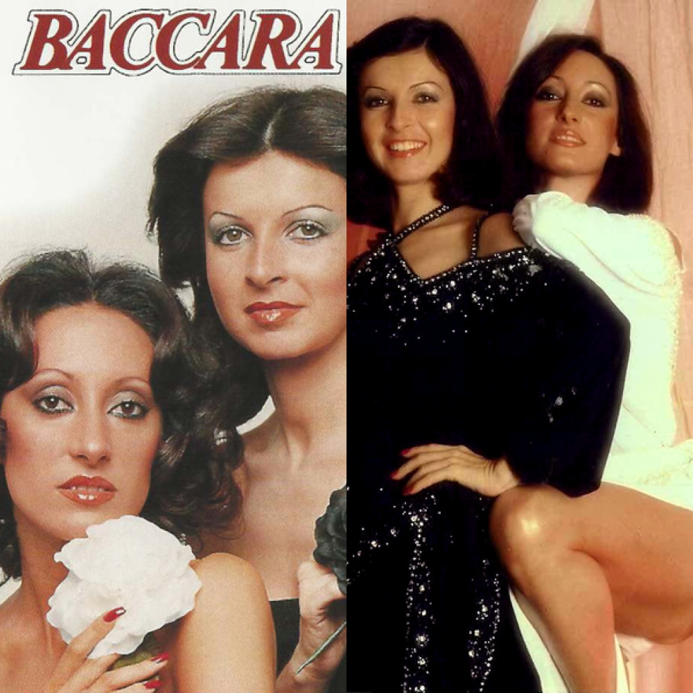 Веки песня. Группа Baccara. Группа Baccara в молодости. Baccara 1975. Баккара группа(1977)..